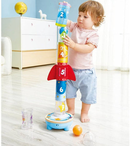 Air - Powered Rocket Ball Air Stacker - Hape - The Toy Store