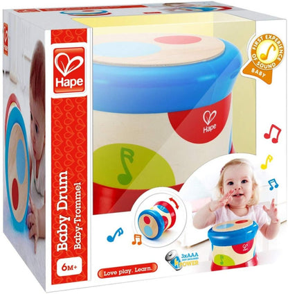 Baby's First Musical Drum Toy - Hape - The Toy Store