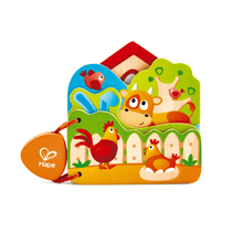 Baby's Bug - Themed Tional Wooden Book - Hape - The Toy Store