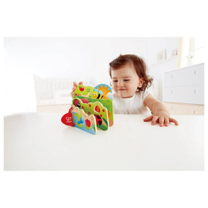 Baby's Farm - Themed Tional Wooden Book - Hape - The Toy Store