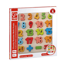 Chunky Number Tional Wooden Puzzle 24Pcs - Hape - The Toy Store