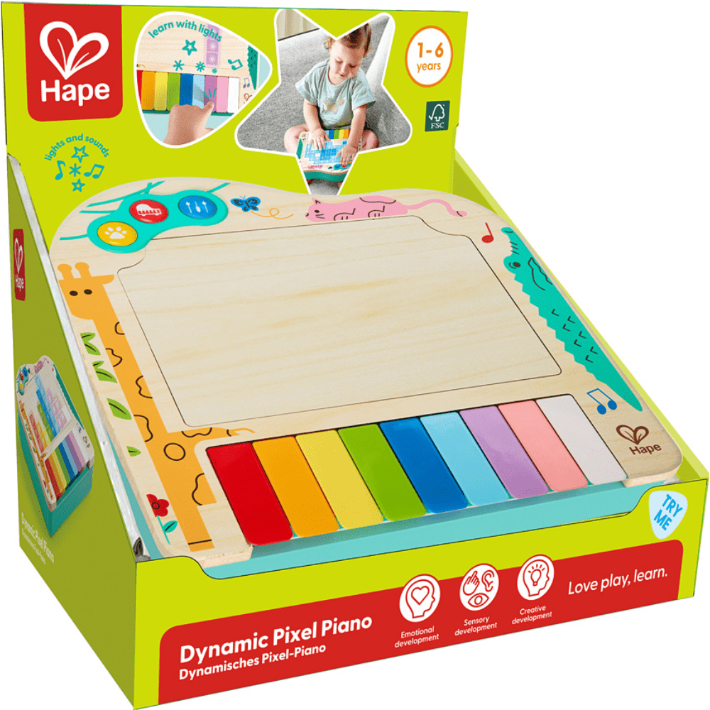 Dynamic Pixel Piano Toy - Hape - The Toy Store