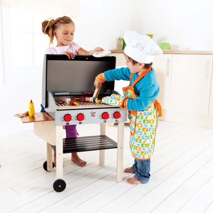Gourmet Grill With Food Set - Hape - The Toy Store