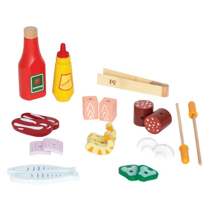 Gourmet Grill With Food Set - Hape - The Toy Store