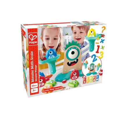Learn To Count Monster Math Measuring Scale 22Pcs - Hape - The Toy Store