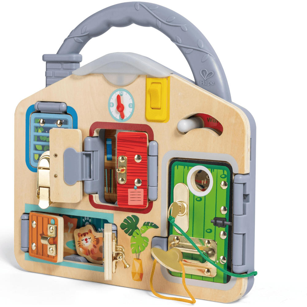 Lock and Learn Playboard Toy - Hape - The Toy Store