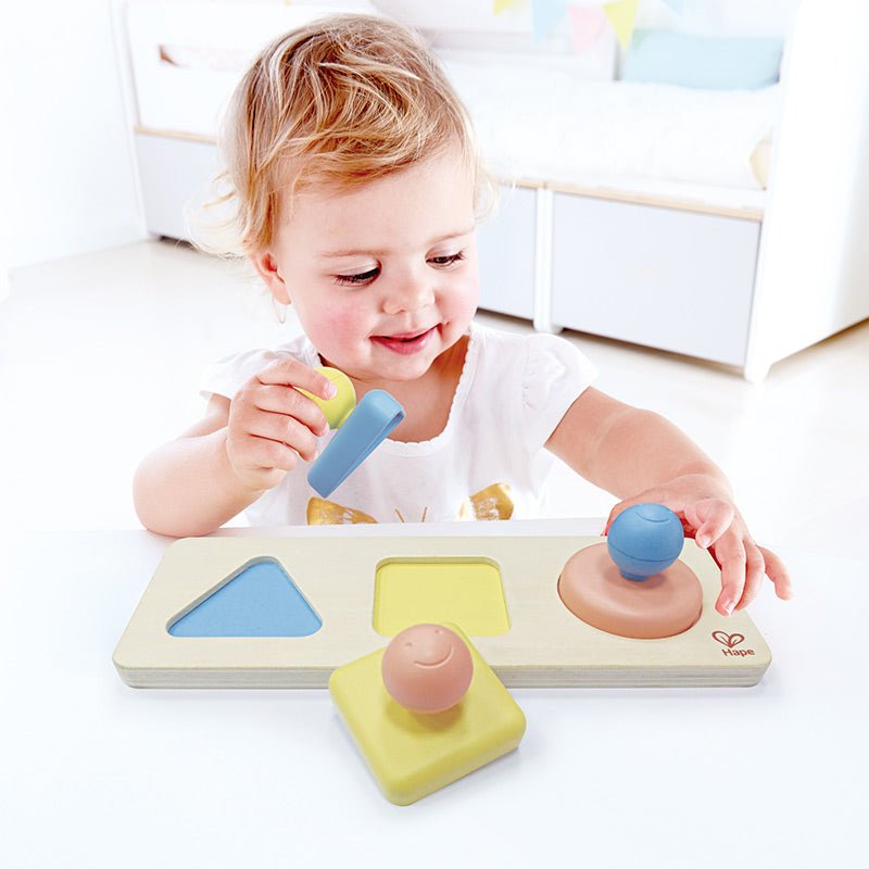 Montessori Mirror Shape Puzzle - Hape - The Toy Store