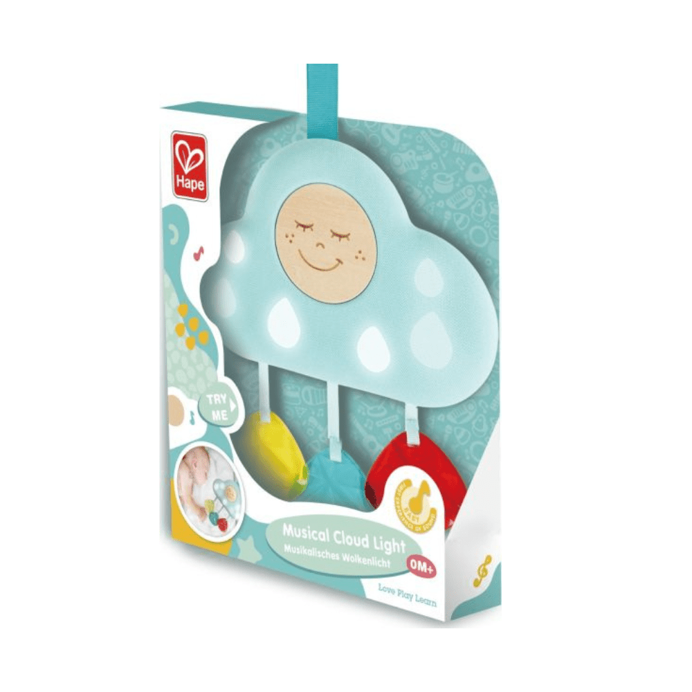 Musical Cloud Light Baby's Crib Mobile - Hape - The Toy Store