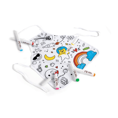 My Coloring Art Apron - Hape - The Toy Store