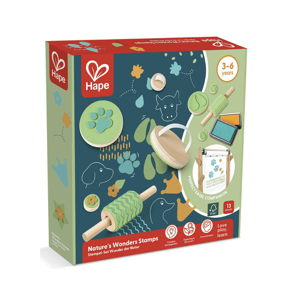 Nature’s Wonders Stamps Set - Hape - The Toy Store