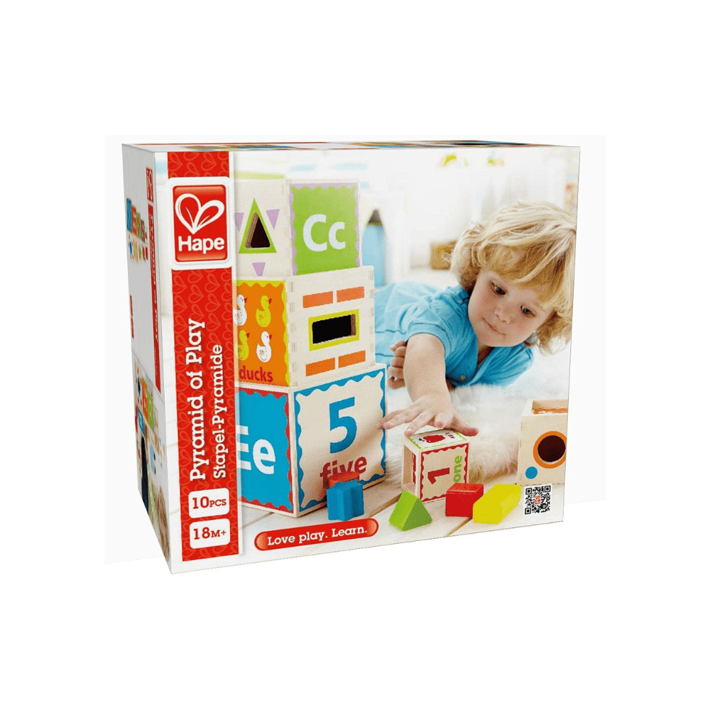 Pyramid of Play Activity Toy - Hape - The Toy Store