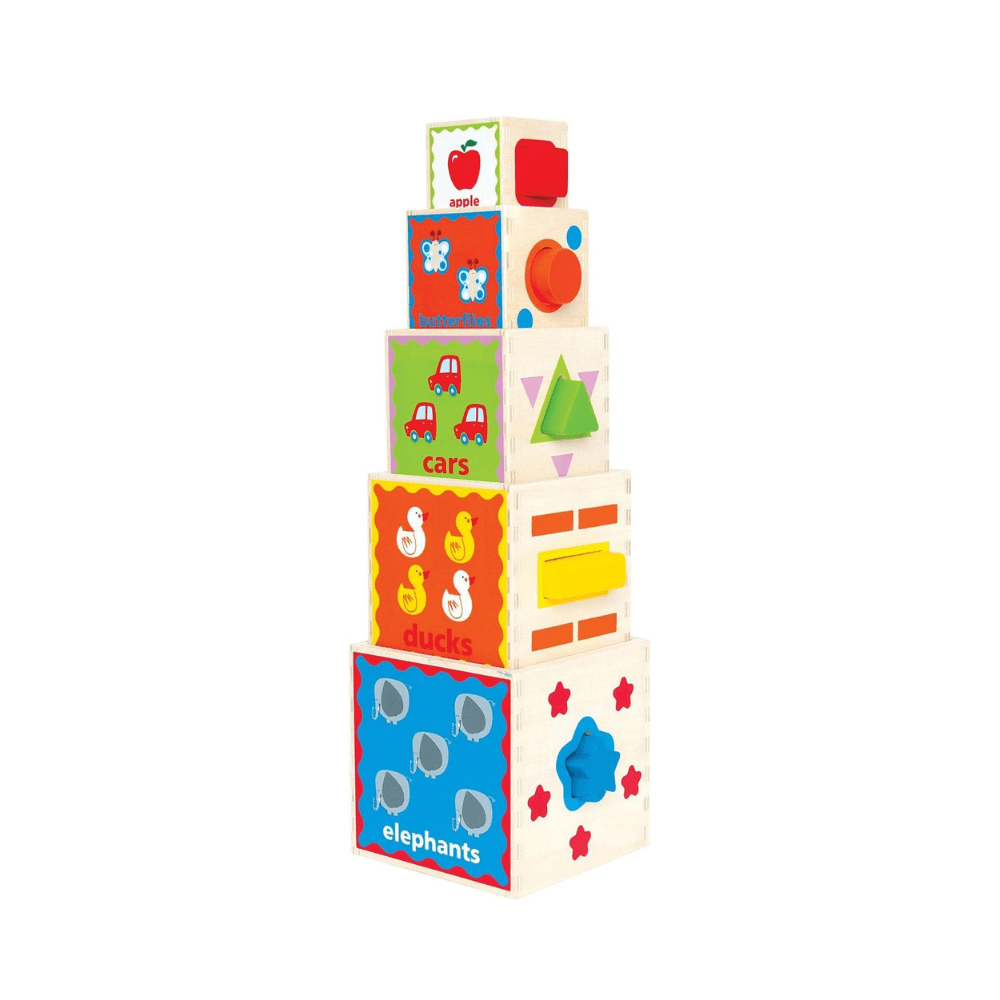 Pyramid of Play Activity Toy - Hape - The Toy Store