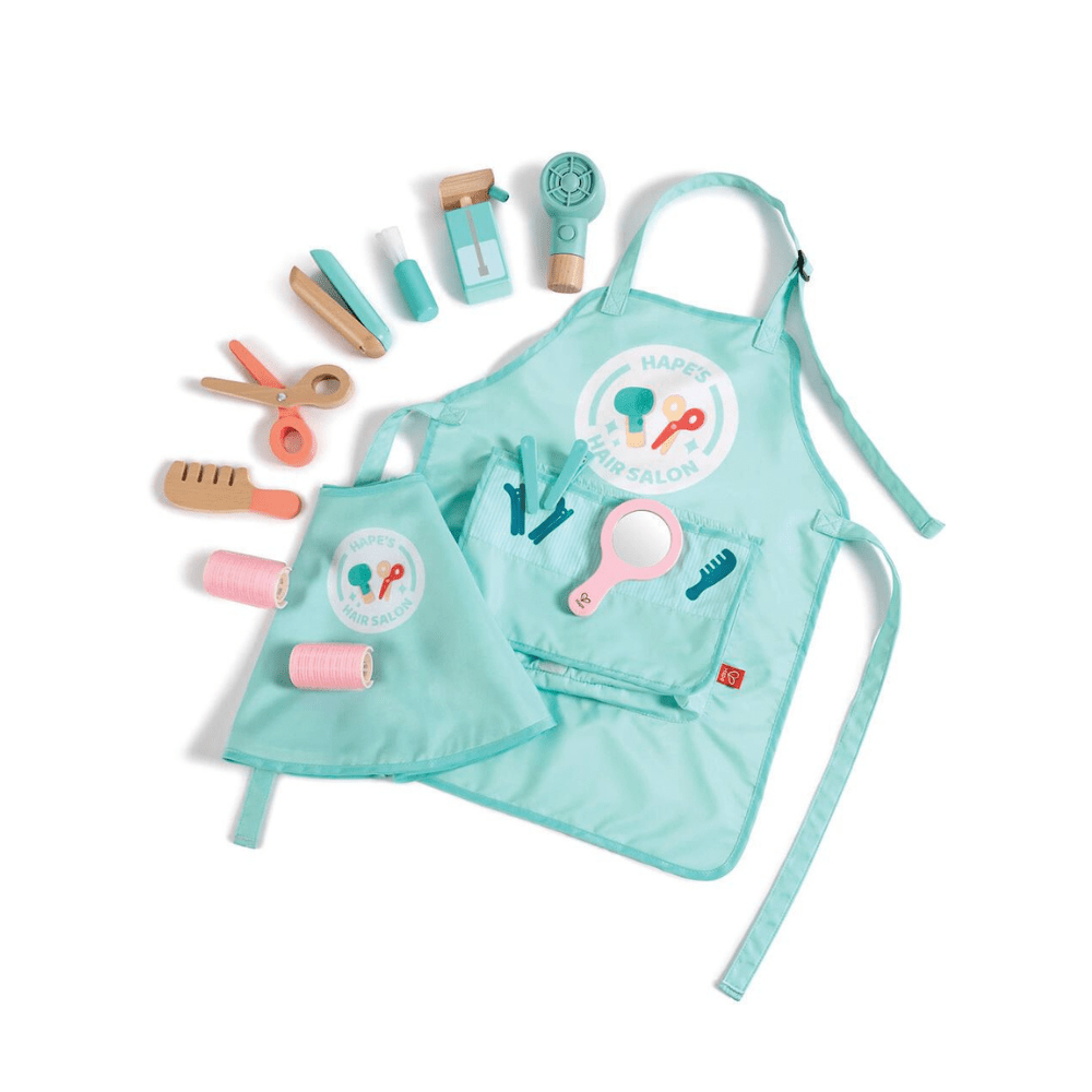 Super Stylish Hair Salon Set - Hape - The Toy Store