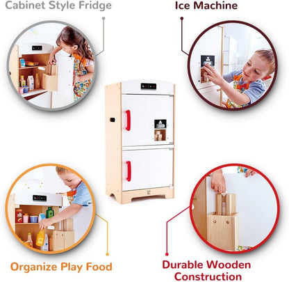White Fridge - Freezer Play - Hape - The Toy Store