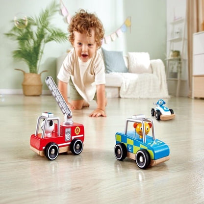 Wild Riders Vehicle Set - Hape - The Toy Store