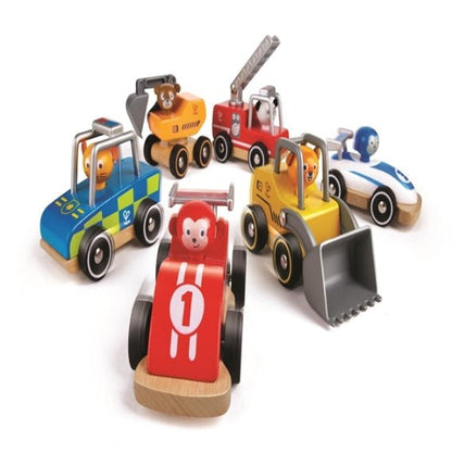 Wild Riders Vehicle Set - Hape - The Toy Store