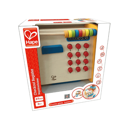 Wooden Cash Register Toy - Hape - The Toy Store
