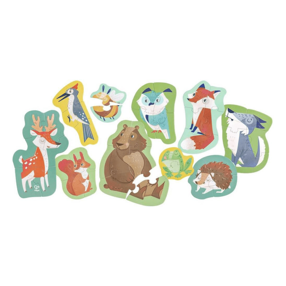 Woodland Friends Jigsaw Puzzle - Hape - The Toy Store