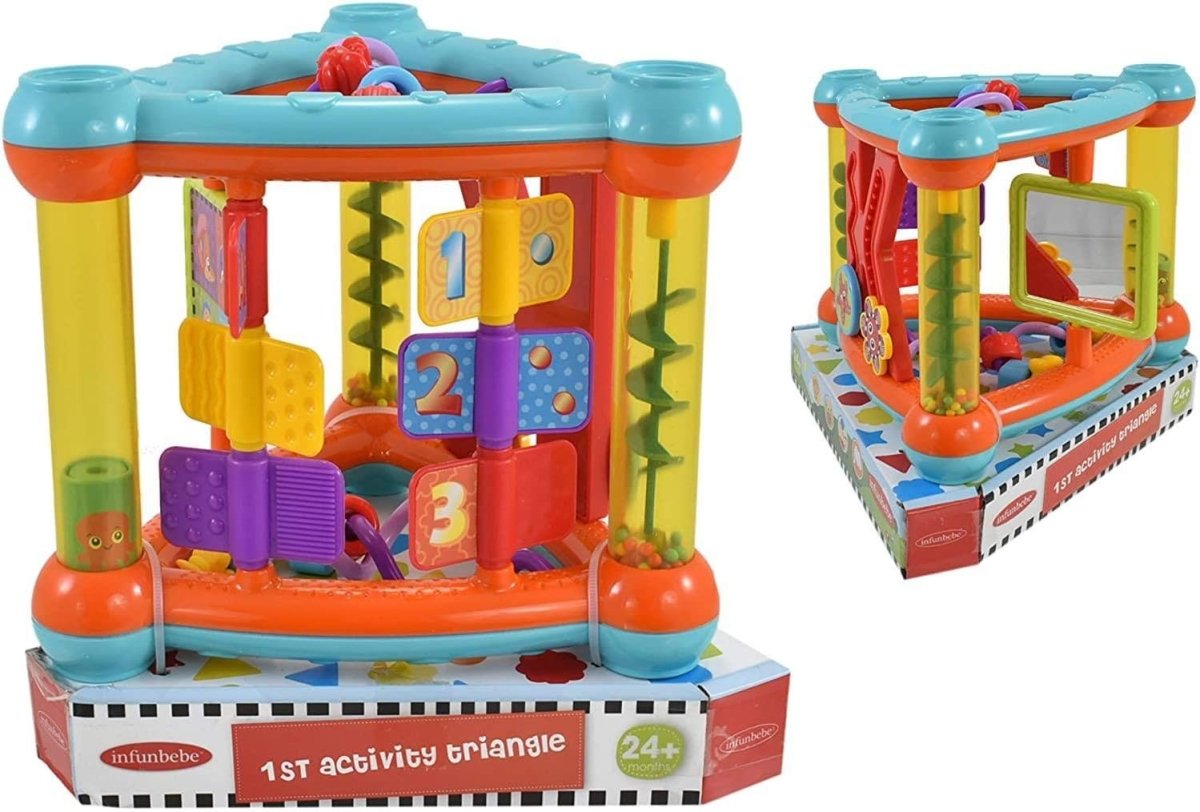 Triangle Rave Toy 1st Activity Triangle Toy | Hapee Capee – The Toy Store