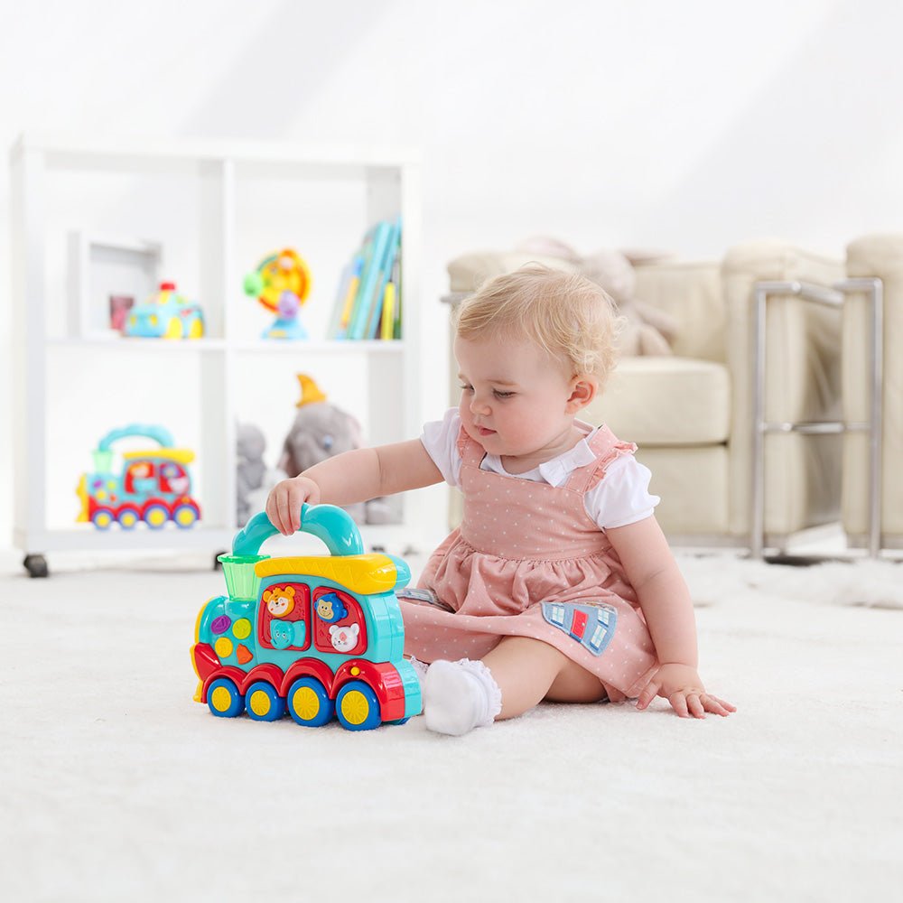 Baby Animal Train Toy - Hapee Capee - The Toy Store