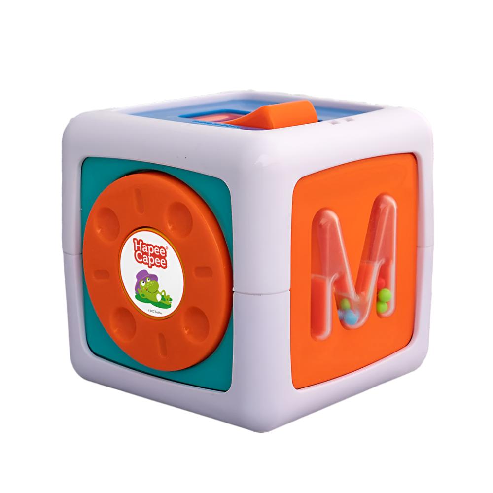 Mini Activity Cube for Toddlers - Hapee Capee - The Toy Store