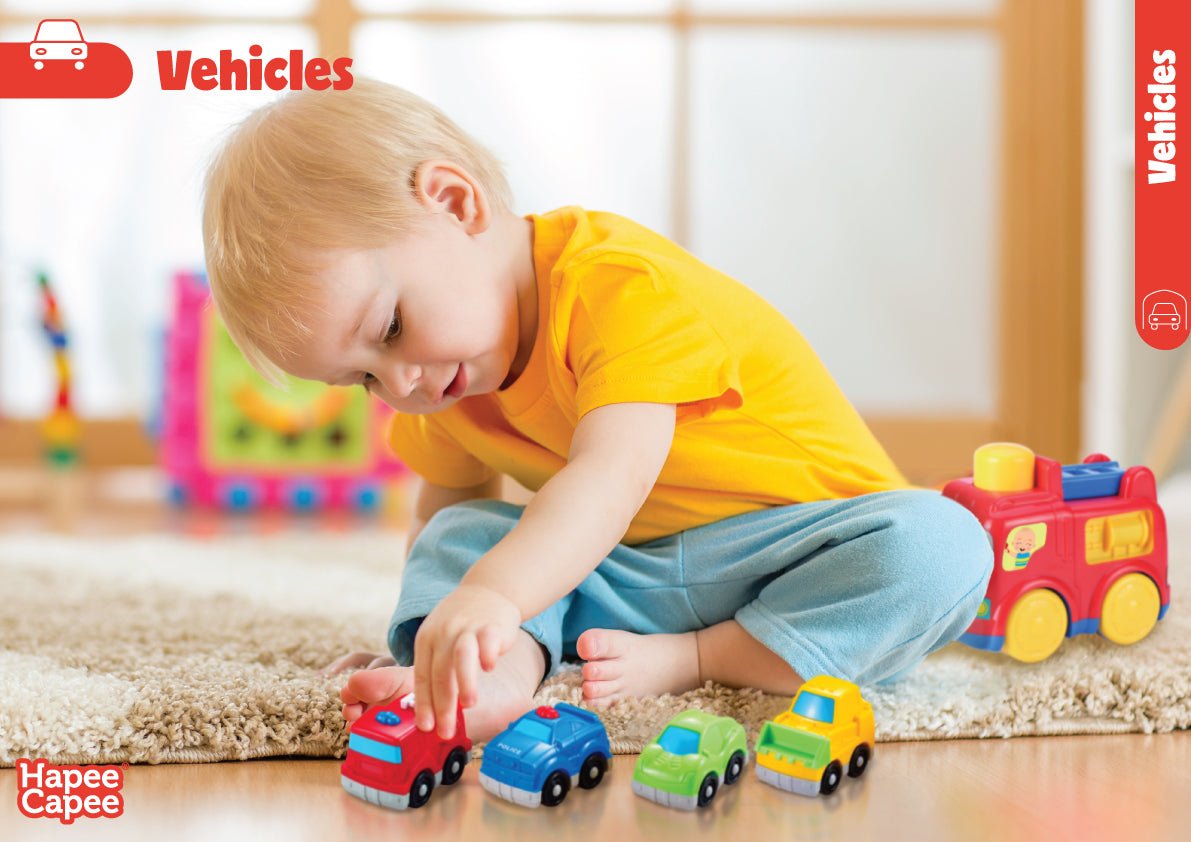 Mini Vehicles 5 - Pack Set - Hapee Capee - The Toy Store