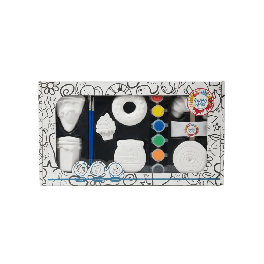 Gypsum Box Yummy Town - Happy Mess - The Toy Store