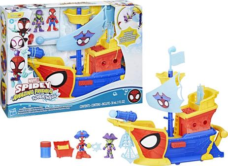 Spidey and his Amazing Friends Pirate Ship - Hasbro - The Toy Store