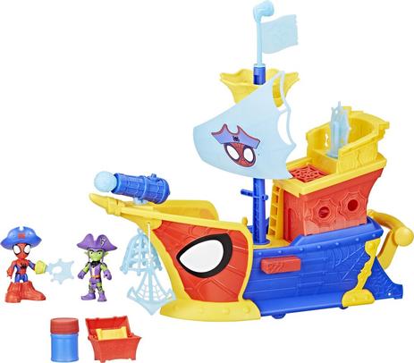 Spidey and his Amazing Friends Pirate Ship - Hasbro - The Toy Store