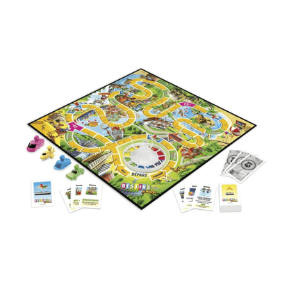 Game of Life Junior French - Hasbrogame - The Toy Store