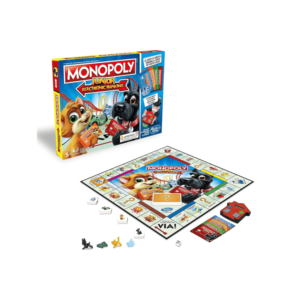 Monopoly Junior Electronic Board Game - Hasbrogame - The Toy Store