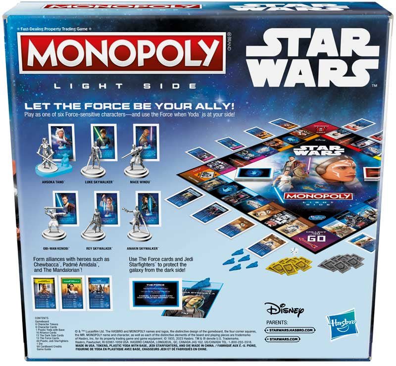 Monopoly Light Side - Hasbrogame - The Toy Store