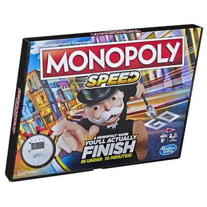 Monopoly Speed Board Game - Hasbrogame - The Toy Store