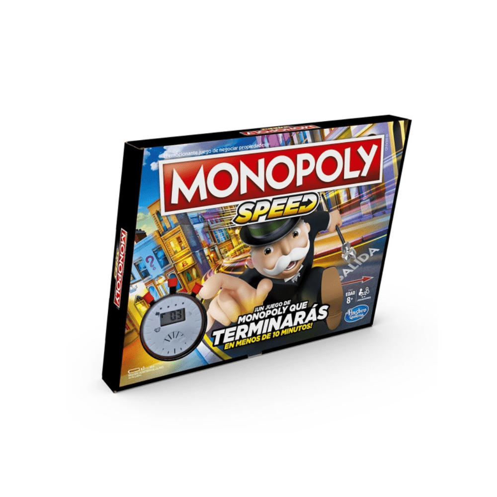 Monopoly Speed Board Game - Hasbrogame - The Toy Store