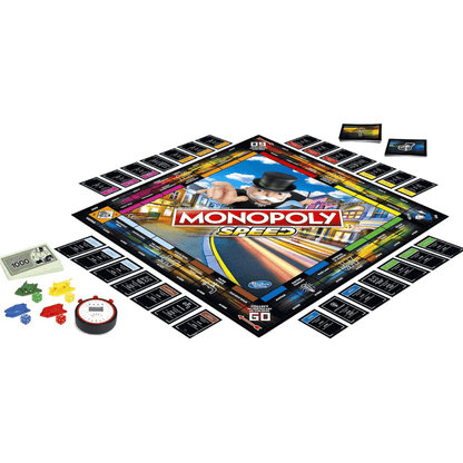 Monopoly Speed Board Game - Hasbrogame - The Toy Store