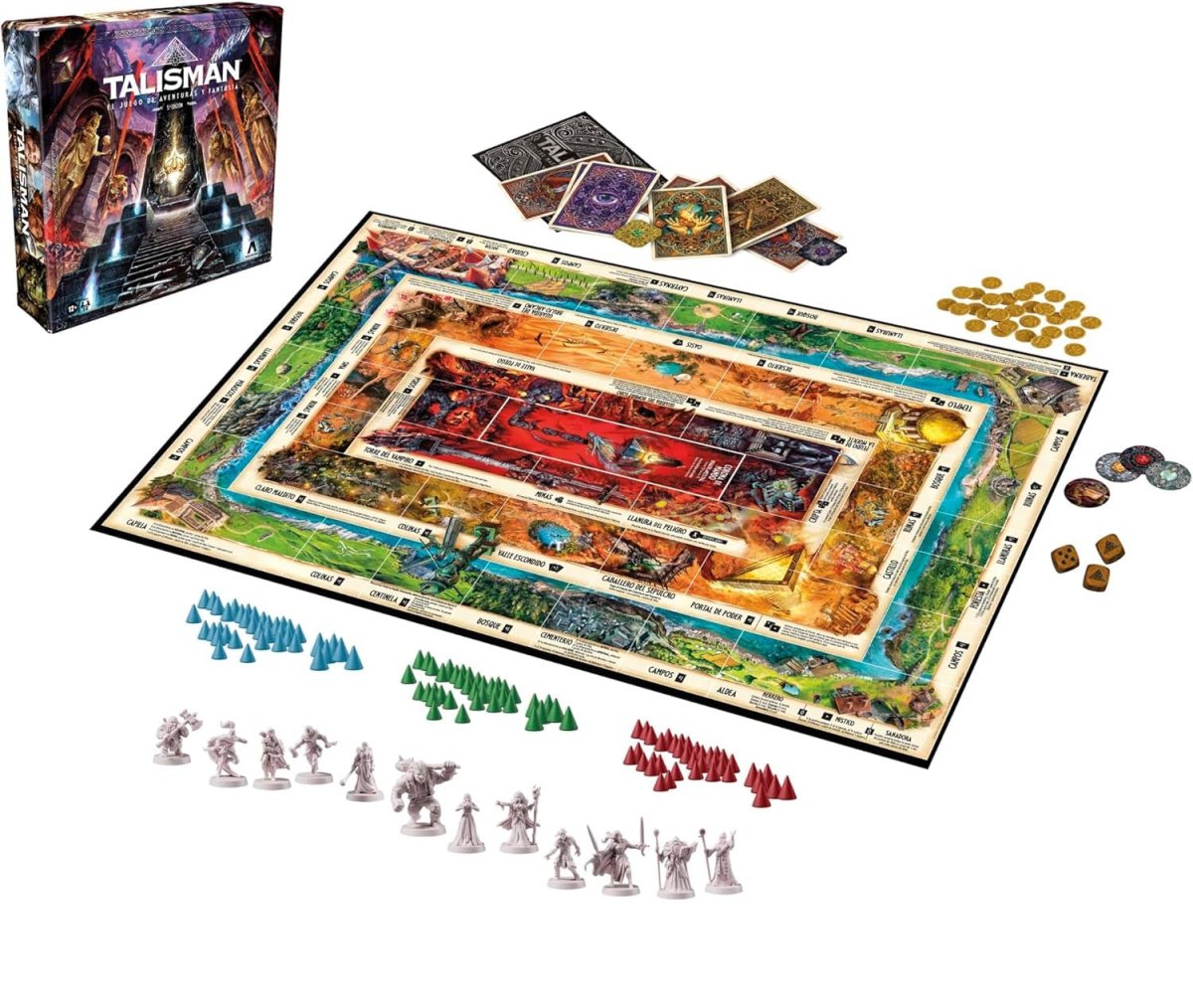 TalismanThe Magical Quest Board Game - English - Hasbrogame - The Toy Store