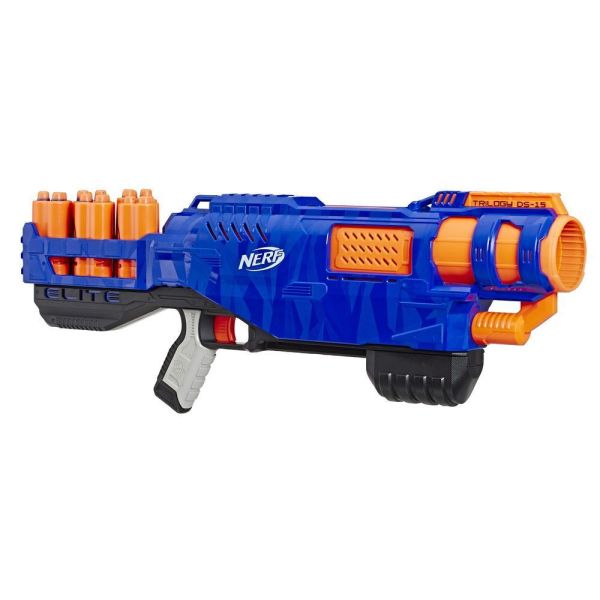 N - Strike Elite Trilogy Ds - 15 Dart Blaster - Hasbronerf - The Toy Store