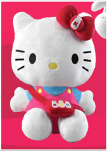 Milk Bag Plush 33cm - Hello Kitty - The Toy Store