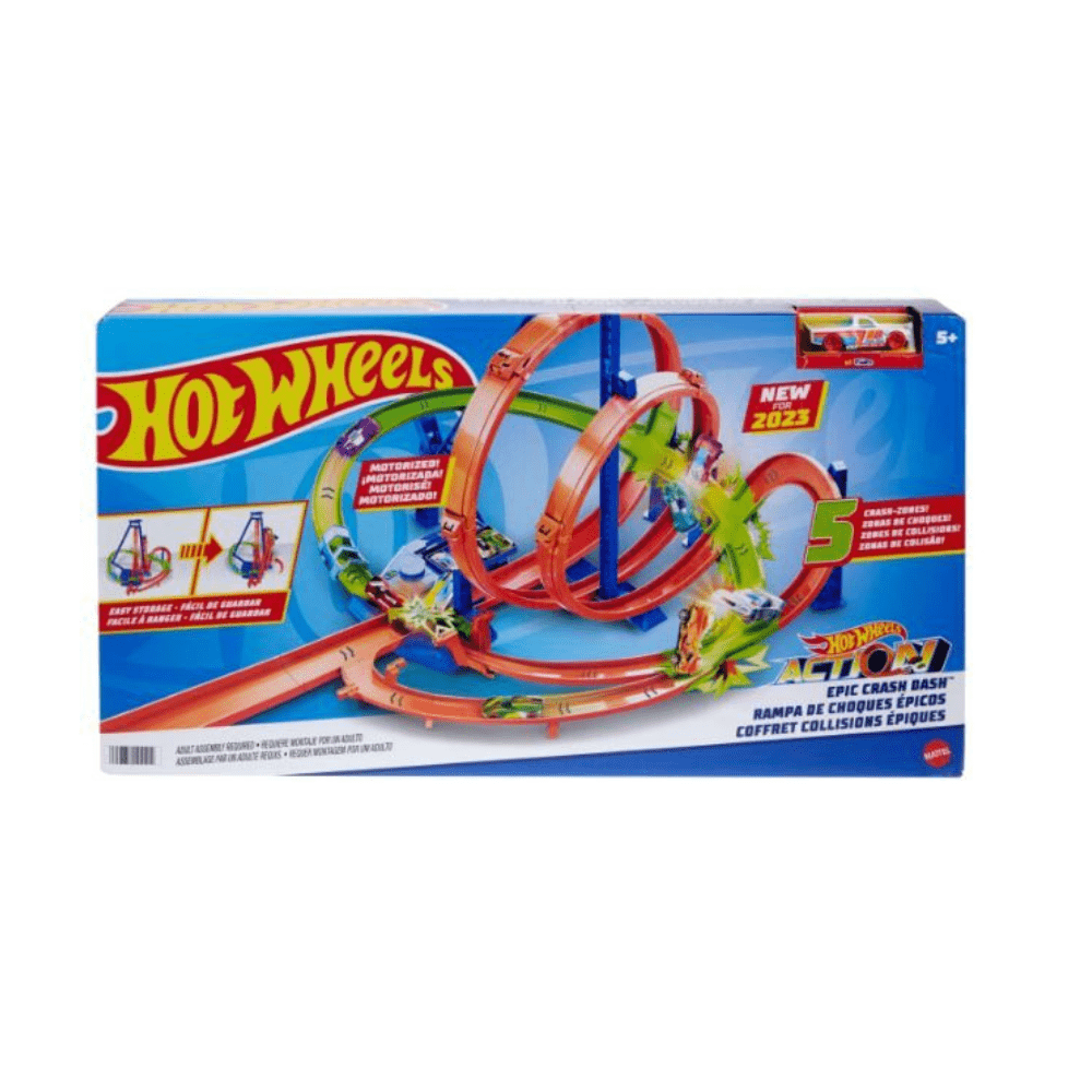 Epic Crash Dash Track Set - Hot Wheels - The Toy Store