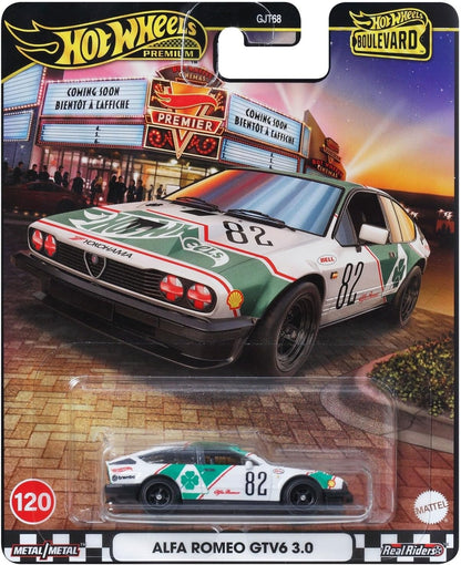 Hot Wheels Premium Boulevard 120 ALFA ROMEO GTV6 3.0 - Hot Wheels - The Toy Store