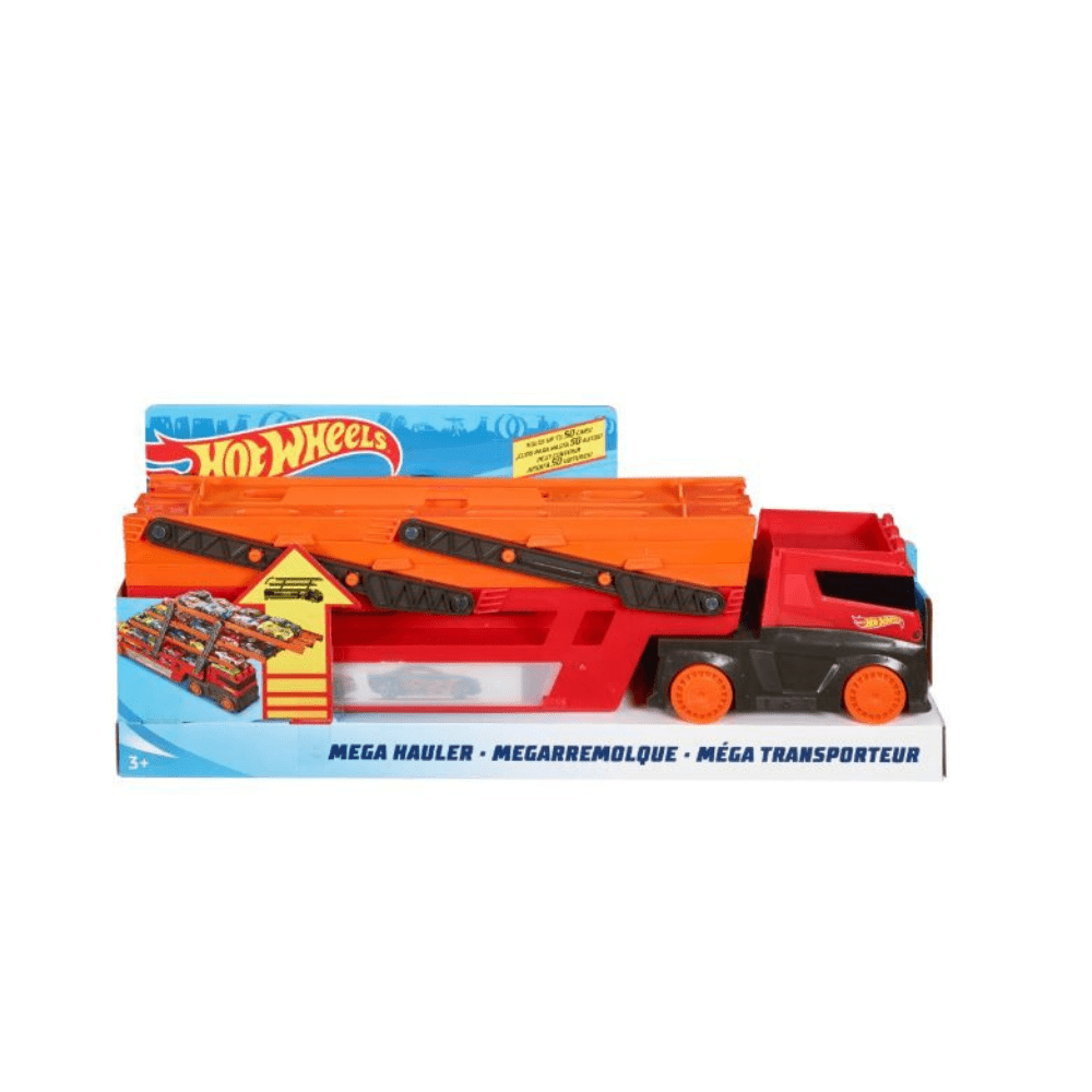 Mega Hauler Vehicle 6 Expandable Levels - Hot Wheels - The Toy Store