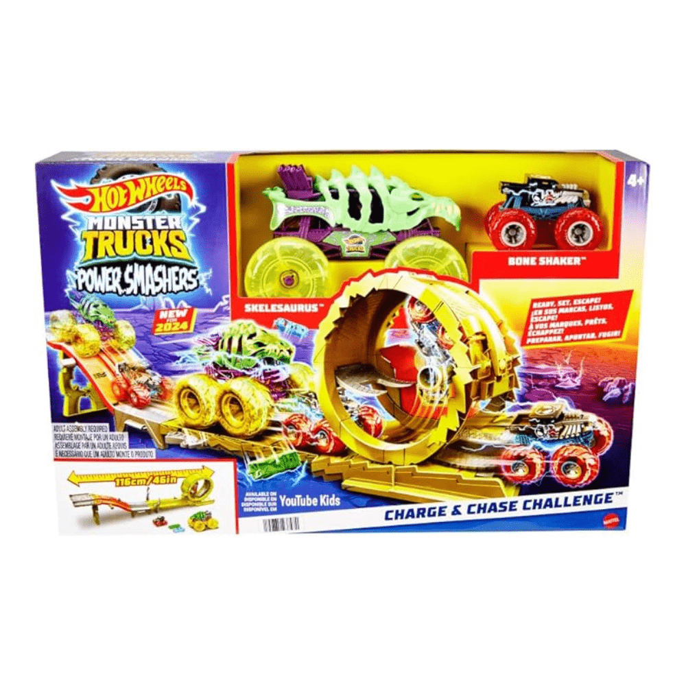 Monster Trucks Race & Chase Challenge - Hot Wheels - The Toy Store