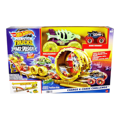 Monster Trucks Race & Chase Challenge - Hot Wheels - The Toy Store