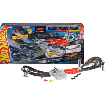 Racing F1 Grand Prix Circuit Playset - Hot Wheels - The Toy Store