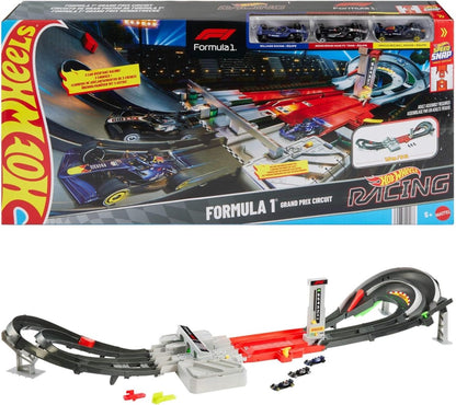 Racing F1 Grand Prix Circuit Playset - Hot Wheels - The Toy Store