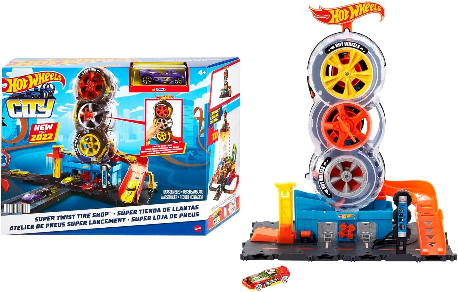 Super Tire Shop Set - Hot Wheels - The Toy Store