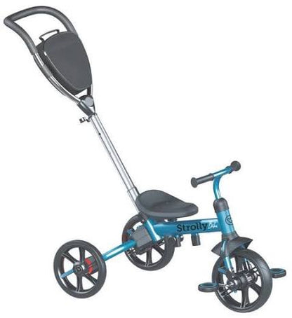 Yvolution Strolly Bike – Grey/Blue