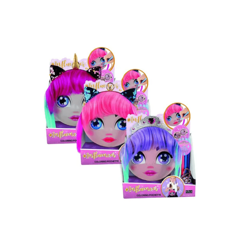 Influencer Coloring Pochette - Influencer - The Toy Store