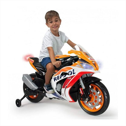 Motorcycle Honda Repsol 12V Ride On - Injusa - The Toy Store