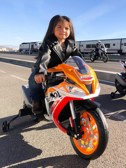 Motorcycle Honda Repsol 12V Ride On - Injusa - The Toy Store
